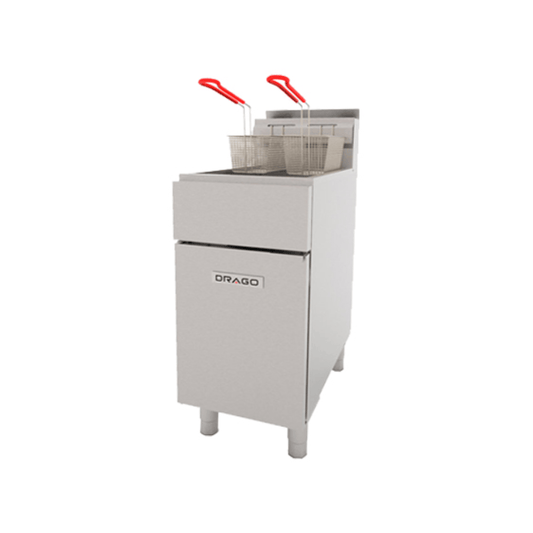 Drago FG-40 RS Freidora a Gas 40 Litros para Restaurante - Freidoras a Gas - Drago - King Star