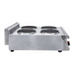 ESTUFA KINGSTAR ESK4E | Estufa Sobremesa | Eléctrica | 4 Quemadores | Restaurante Negocio Cocina Cocinas Fondas Restaurantes Cenadurias Comedores Industriales Preparación de Alimentos Cocción 