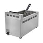FREIDORA KINGSTAR FK1G | Freidora | Gas | 1 Canastilla | Restaurante Comida Rápida Restaurante Cocina Económica Freír Alimentos Freidoras Alitas Papas A la Francesa Salchipulpos Pollo Snacks