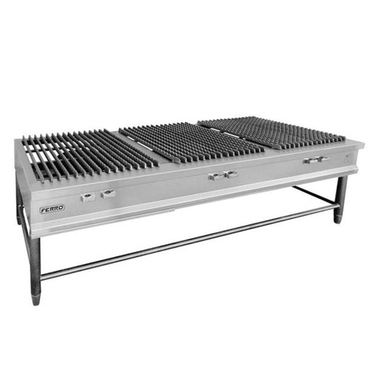 Ferro 16152103 Estufon Hércules 3 Quemadores Tipo Vulcan LP - Estufones / Fogones - Ferro - King Star