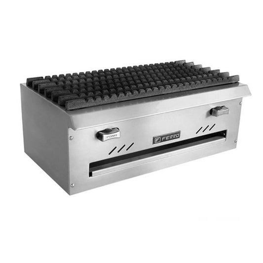 Ferro 16541001 Parrilla 2 Quemadores Frontal Acero Inoxidable - Parrilla - Ferro - King Star