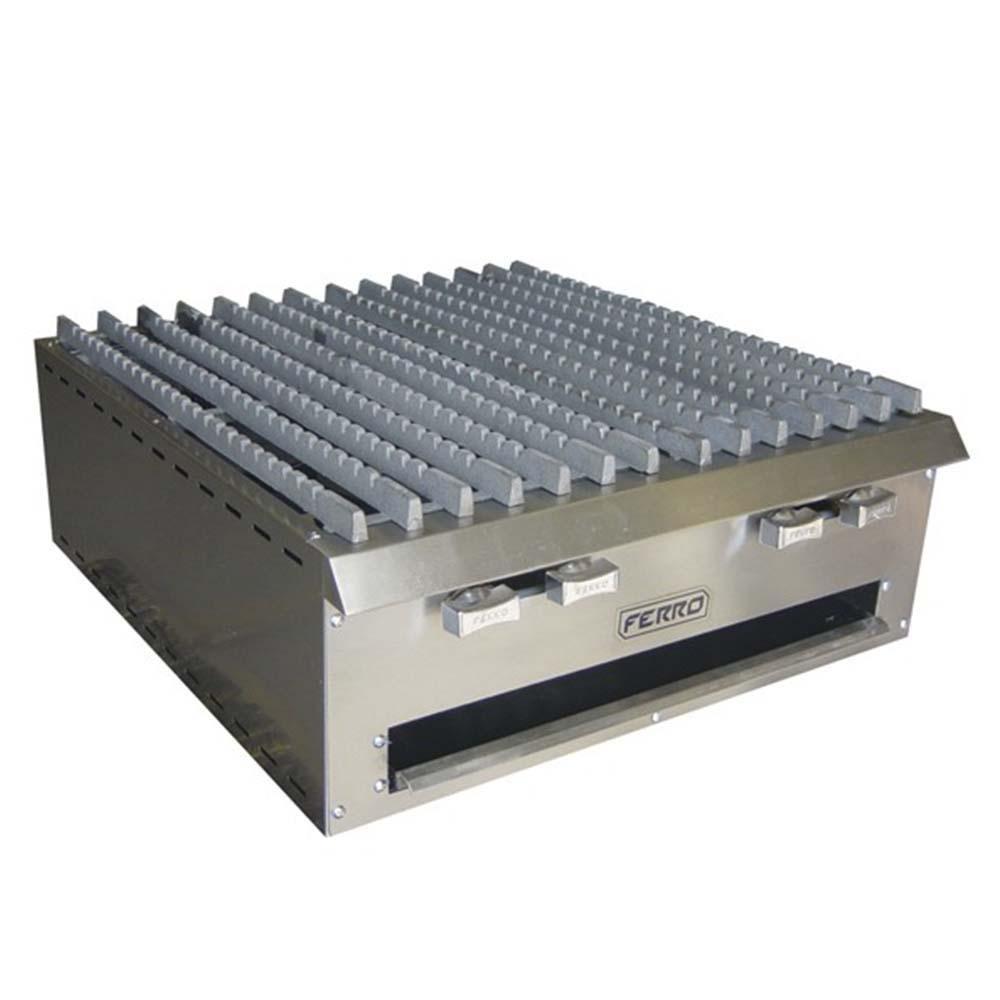 Ferro 16541007 Parrilla 4 Quemadores Acero Inoxidable LP Baja Presion - Parrilla - Ferro - King Star