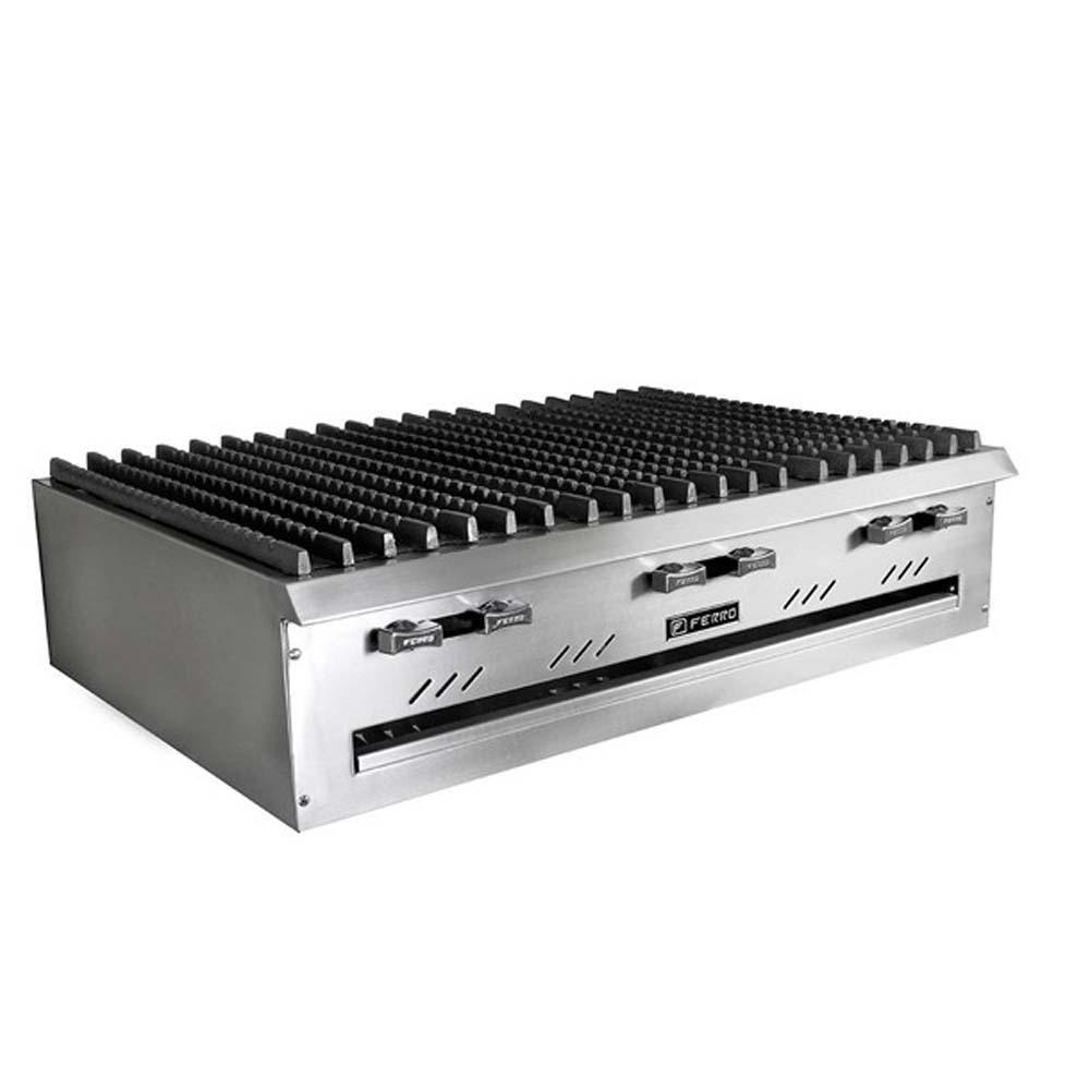 Ferro 16541009 Parrilla 6 Quemadores Acero Inoxidable LP Baja Presion - Parrilla - Ferro - King Star