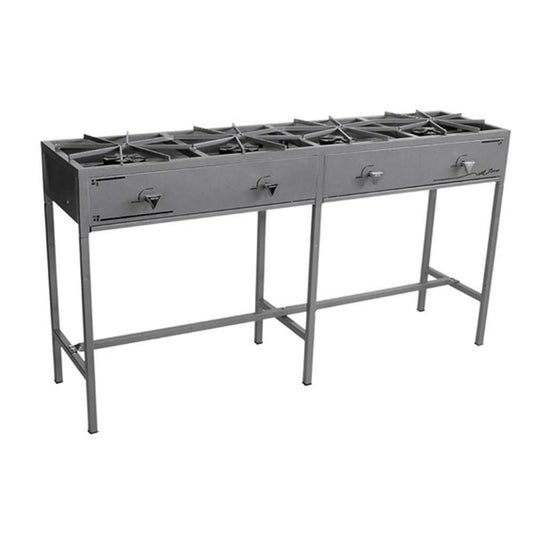 Ferro 16543007 Parrilla 4 Quemadores Porcelanizados Gas Lp - Parrilla - Ferro - King Star