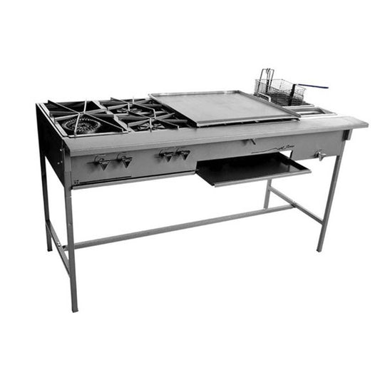 Ferro 16543010 Parrilla Plancha Freidora 3 lt Gas LP - Parrilla - Ferro - King Star