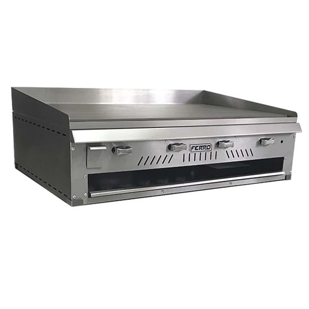 Ferro 16544003 Plancha Frente 101 cm Gas 4 Controles Acero Inoxidable Gris - Plancha - Ferro - King Star
