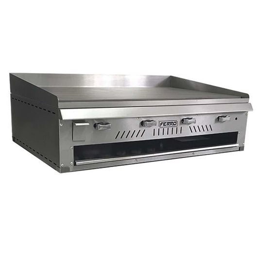 Ferro 16544003 Plancha Frente 101 cm Gas 4 Controles Acero Inoxidable Gris - Plancha - Ferro - King Star