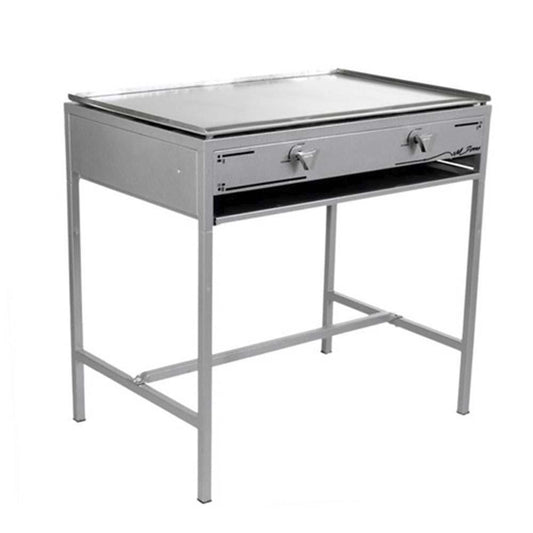 Ferro 16545003 Plancha Frente 90 cm Gas 2 Controles Acero Gris - Plancha - Ferro - King Star