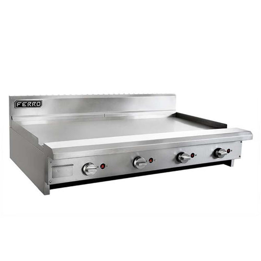 Ferro 23151113 Plancha 48" De Mesa Gas LP Acero Inoxidable - Plancha - Ferro - King Star