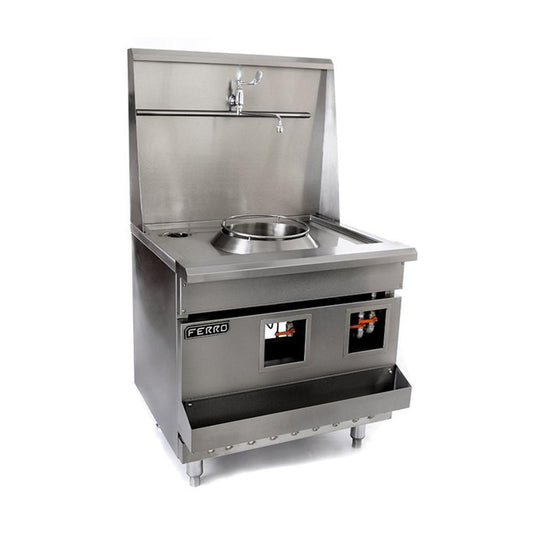 Ferro 23151603 Estufa Wok 1 Quemador Acero Inoxidable - Estufa - Ferro - King Star