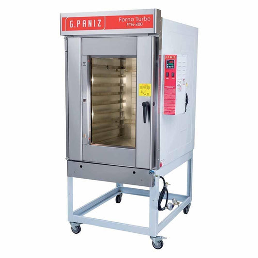 G.Paniz FTG300N Horno Turbo Gas Digital Vapor 10 Charolas - Hornos - G.Paniz - King Star
