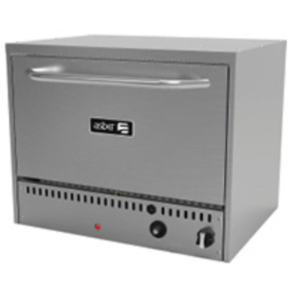 HORNO ASBER AEPO-36-S | Horno Pizzero | Piedra Cerámica Refractaria | Gas | Acero Inoxidable | Pizzería Hotel Restaurante | Horno Pizzero Piedra Refractaria Gratinador Tostador Alimento Masa Birote Cocción Masa Sobre Mesa Rejilla Comida Hotel Restaurante Comedor Industrial Bisagra Cortes Panadería Negocio Comercial 
