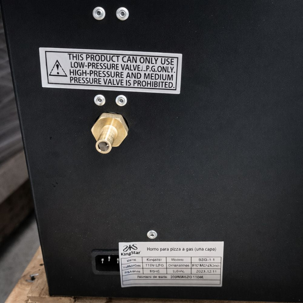 HORNO KINGSTAR HPKG | Horno para Pizza | Gas | Pizzería Restaurante Panadería Pizzería Restaurante Pastelería Banquetes Cocina Industrial Alimentos Cocción  