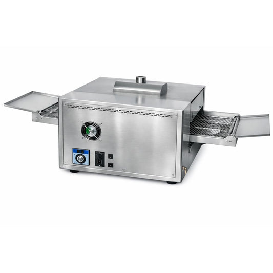 HORNO KINGSTAR HTPKG | Horno Transportador para Pizza | Gas | Pizzería Restaurante Panadería Pizzería Restaurante Pastelería Banquetes Cocina Industrial Alimentos Cocción