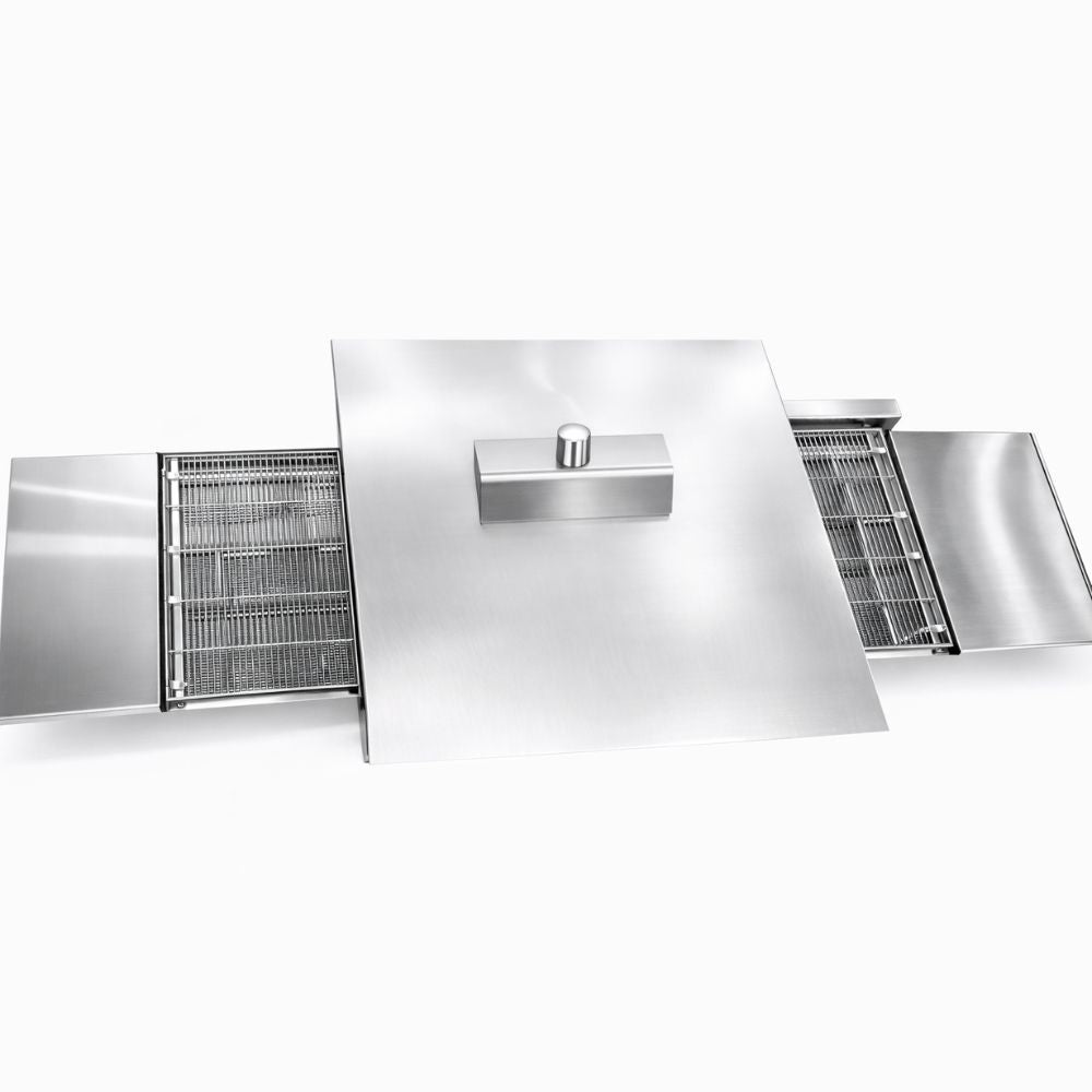 HORNO KINGSTAR HTPKG | Horno Transportador para Pizza | Gas | Pizzería Restaurante Panadería Pizzería Restaurante Pastelería Banquetes Cocina Industrial Alimentos Cocción