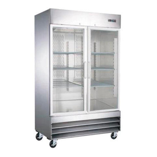 Icehaus RV-2PC-SS-01 Refrigerador Vertical 2 Puertas Solida  47 Pies - 1321 Litros - Refrigeradores - Icehaus - King Star