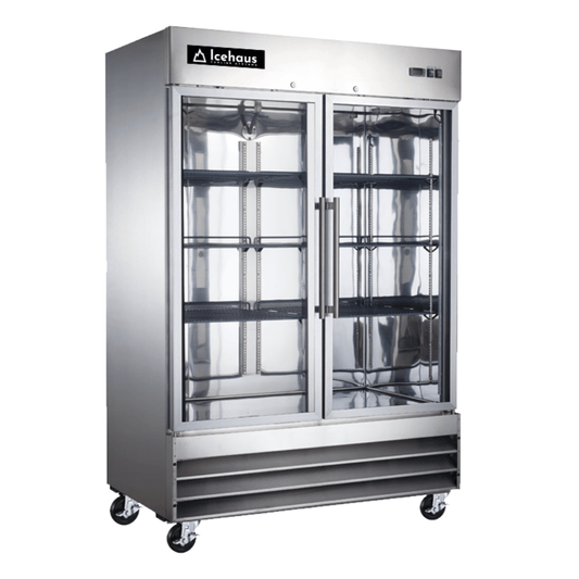 Icehaus CV-2PC-SS-01 Congelador Vertical 2 Puertas Cristal - Refrigeradores - Icehaus - King Star