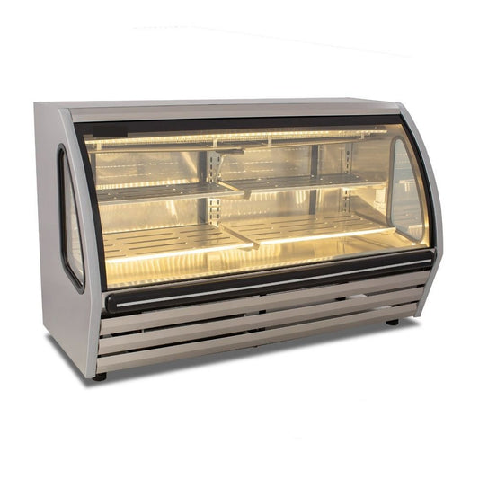 Imbera BHS200CRE-I 1021455 Vitrina Horizontal Exhibidora Cristal Curva Cremera - Vitrinas - Imbera - King Star