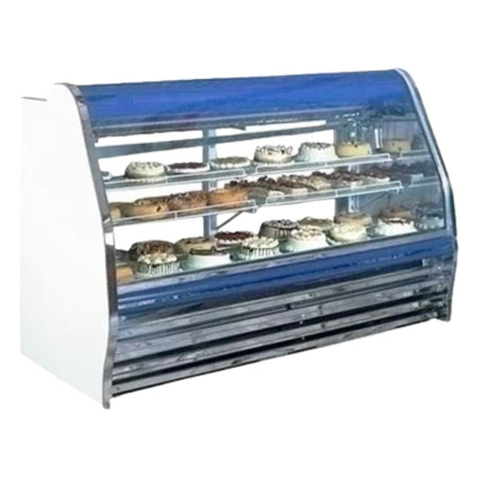 Masser RHNVC 1000 Vitrina Refrigerada Cristal Curvo - Vitrinas Refrigeradas - Masser - King Star