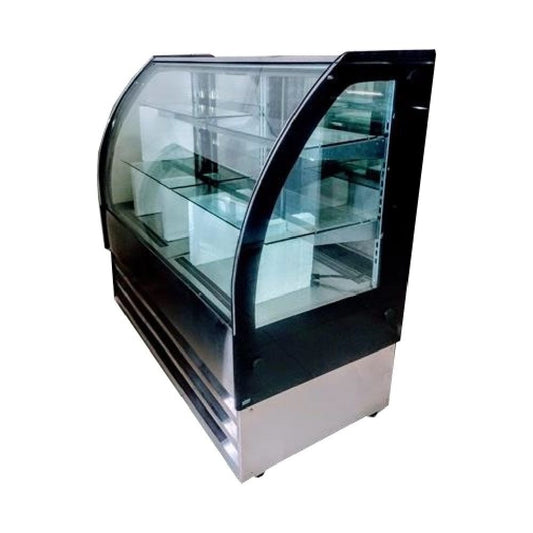 Masser RHNVCT 1500 FGR Vitrina Refrigerada Cristal Curvo - Vitrinas Refrigeradas - Masser - King Star