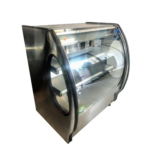 Masser RHNVCT 2000 EAIX Vitrina Refrigerada Cristal Curvo Pasteleria Reposteria Negocio Alimentos Pasteles Panes Exhibicion Industrial.  King Star. Envíos seguros a todo México. Cotiza hoy mismo.