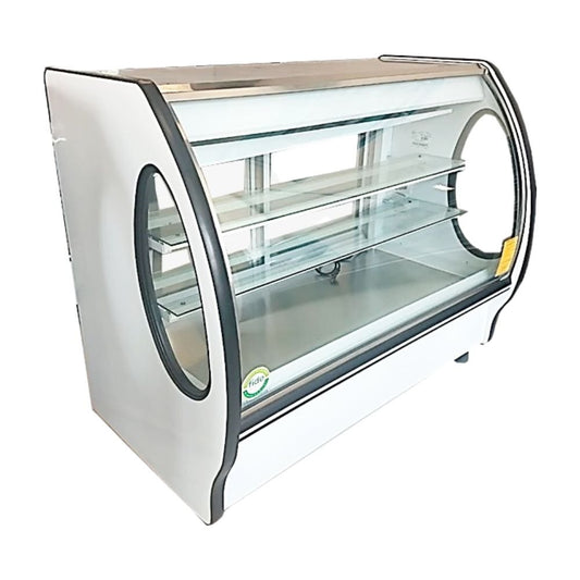Masser RHNVCT 2000 ECR Vitrina Refrigerada Cristal Curvo - Vitrinas Refrigeradas - Masser - King Star