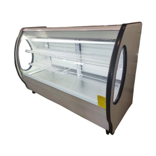 Masser RHNVCT 700 EP Vitrina Refrigerada Cristal Curvo - Vitrinas Refrigeradas - Masser - King Star