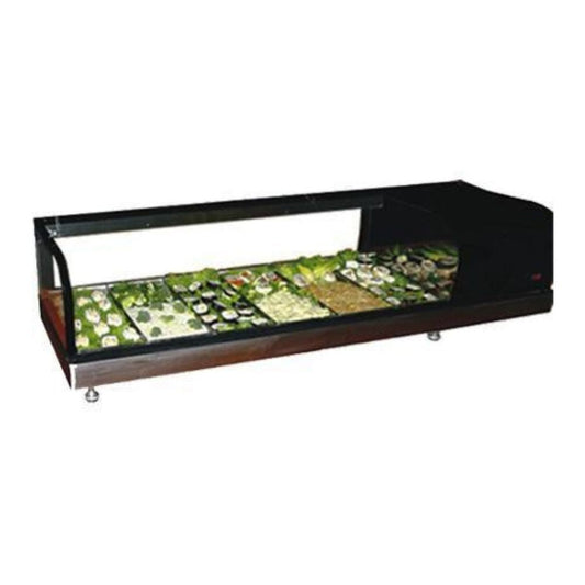 Masser RHNVSH 1000 Vitrina 4 Insertos Cristal Curvo - Vitrinas Refrigeradas - Masser - King Star