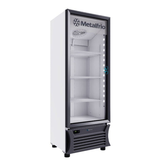 Metalfrio RB270 Refrigerador Vertical 1 Puerta de Cristal 3 Parrillas Iluminacion LED -  - Metalfrio - King Star
