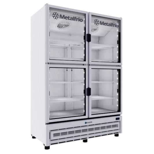 Metalfrio RB804 Refrigerador Vertical 4 Puertas Cristal 8 Parrillas Iluminacion LED -  - Metalfrio - King Star