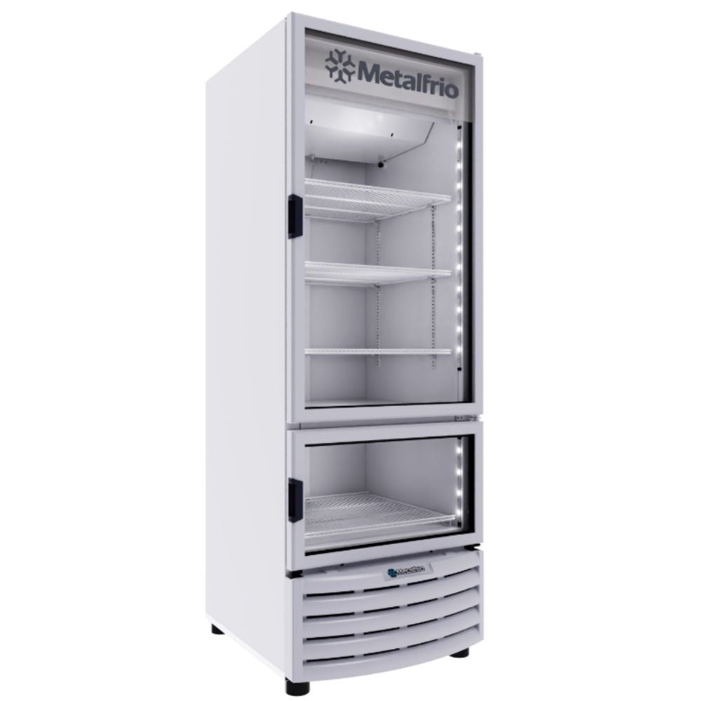 Metalfrio VN50 Refrigerador Vertical 1 Puerta Cristal 4 Parrillas Iluminacion LED -  - Metalfrio - King Star