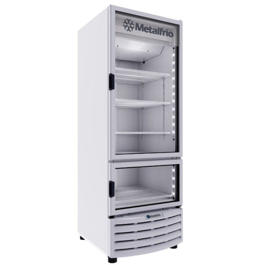 Metalfrio VN50 Refrigerador Vertical 1 Puerta Cristal 4 Parrillas Iluminacion LED -  - Metalfrio - King Star