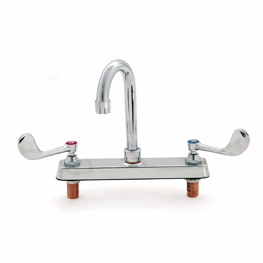 Migsa Bxf-Vw5G Llave Mezcladora De 8” Aletas Largas Llave Cuello Ganso Grifo Agua Fria Caliente.  King Star. Envíos seguros a todo México. Cotiza hoy mismo.