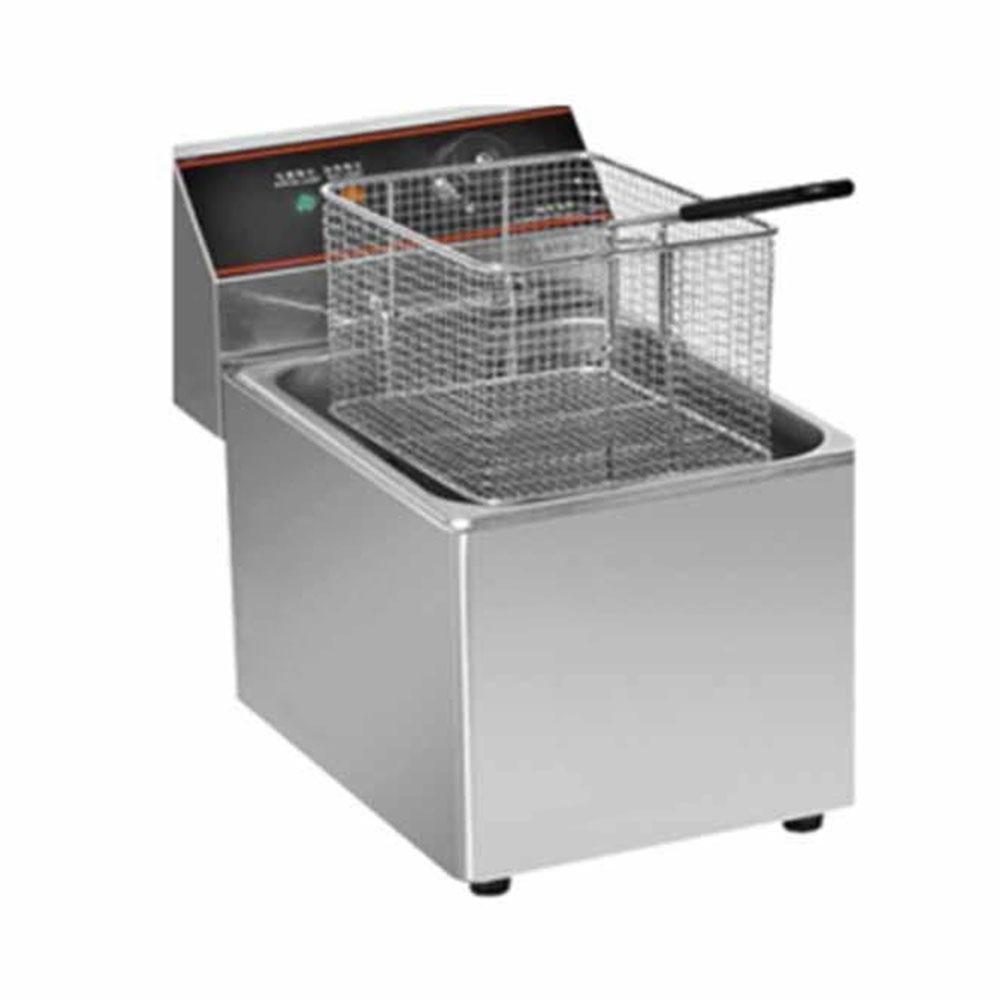 Migsa Ckef1Lts6 Freidora Eléctrica 1 Tina 6 Lts. Termostato Acero Inoxidable 120 V - Freidores - Migsa - King Star