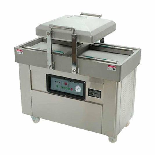Migsa Dzq-4002Sa Empacadora Al Vacio Doble Campana Restaurantes Empacadora Selladora para Cocina Industrial Conservar Alimentos Sellar Empaques Transportar Alimentos Envasado Al Vacío.  King Star. Envíos seguros a todo México. Cotiza hoy mismo.