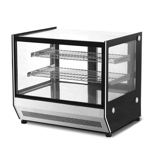 Migsa Gn-1200Rt Vitrina Exhibidora Cristal Recto Mostrador 120 cm. 160 Lt / 2.12 pies - 110 V - Vitrinas Refrigeradas - Migsa - King Star