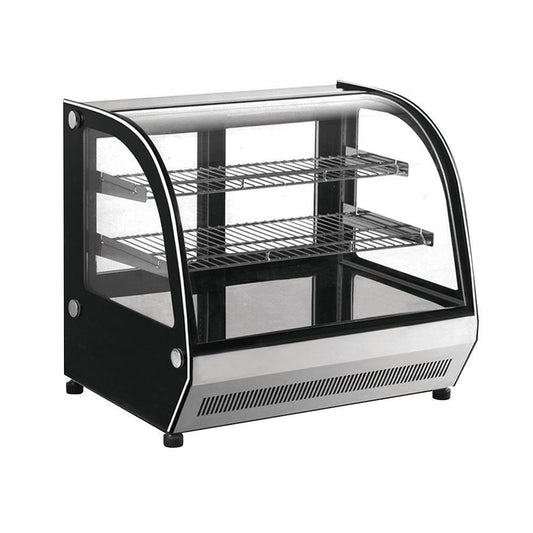 Migsa Gn-900Ct Vitrina Exhibidora Cristal Curvo 90 cm - 110 V - Vitrinas Refrigeradas - Migsa - King Star