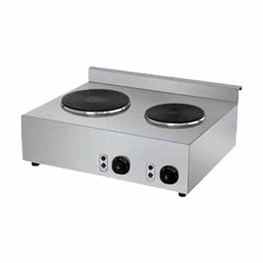 Migsa Hsc-2205 Parrilla Eléctrica De Inducción 2 Secciones Acero Inoxidable Termostato 220 V - Parrillas - Migsa - King Star