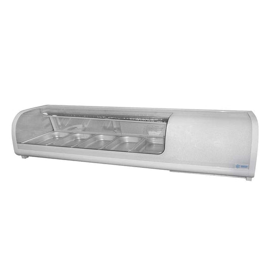 Migsa Rts-52L Vitrina Refrigerada Para Sushi. 135.2 cm 52 Lt / 1.83 pies - 120 V - Vitrinas Refrigeradas - Migsa - King Star