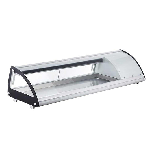 Migsa Rts-63L Vitrina Refrigerada Para Sushi Mostrador. 130.7 cm. 63 Lt  120 V - Vitrinas Refrigeradas - Migsa - King Star
