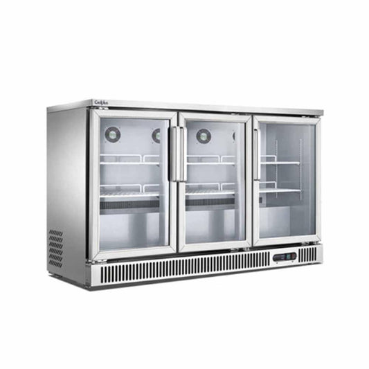 Migsa Sg380 Refrigerador Back Bar Bajo Barra 3 Puertas Cristal Bar Restaurante Cafeteria Cocina Industrial Refrigerar Bajo Barra Conservar Comedor.  King Star. Envíos seguros a todo México. Cotiza hoy mismo.
