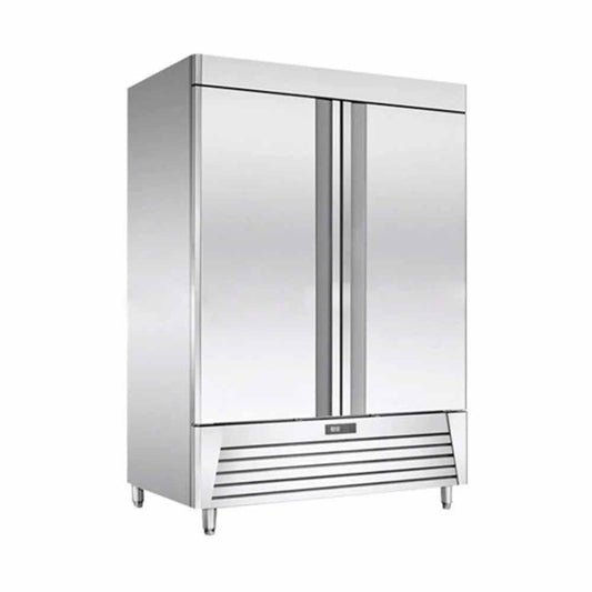 Migsa Ur-54C-2 Refrigerador Vertical 2 Puertas sólidas 8 Parrillas 47 Pies - 1330.89 Litros Acero Inoxidable Gris - Refrigeradores - Migsa - King Star
