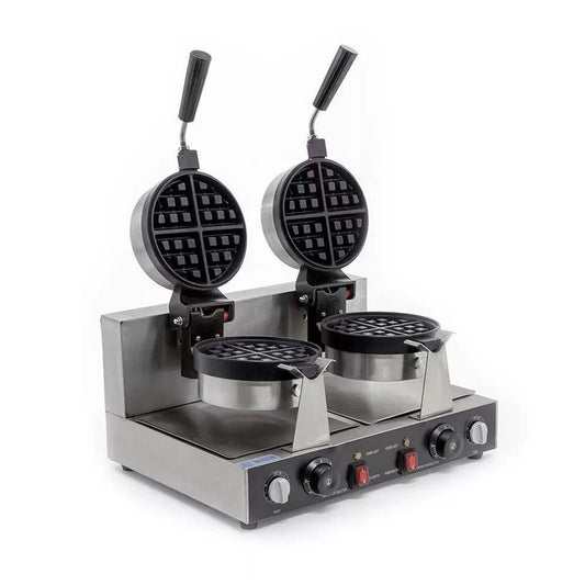 Migsa Uwbx-2 Wafflera Belga Giratoria Doble Eléctrica Acero Inoxidable 120 V - Wafleras - Migsa - King Star