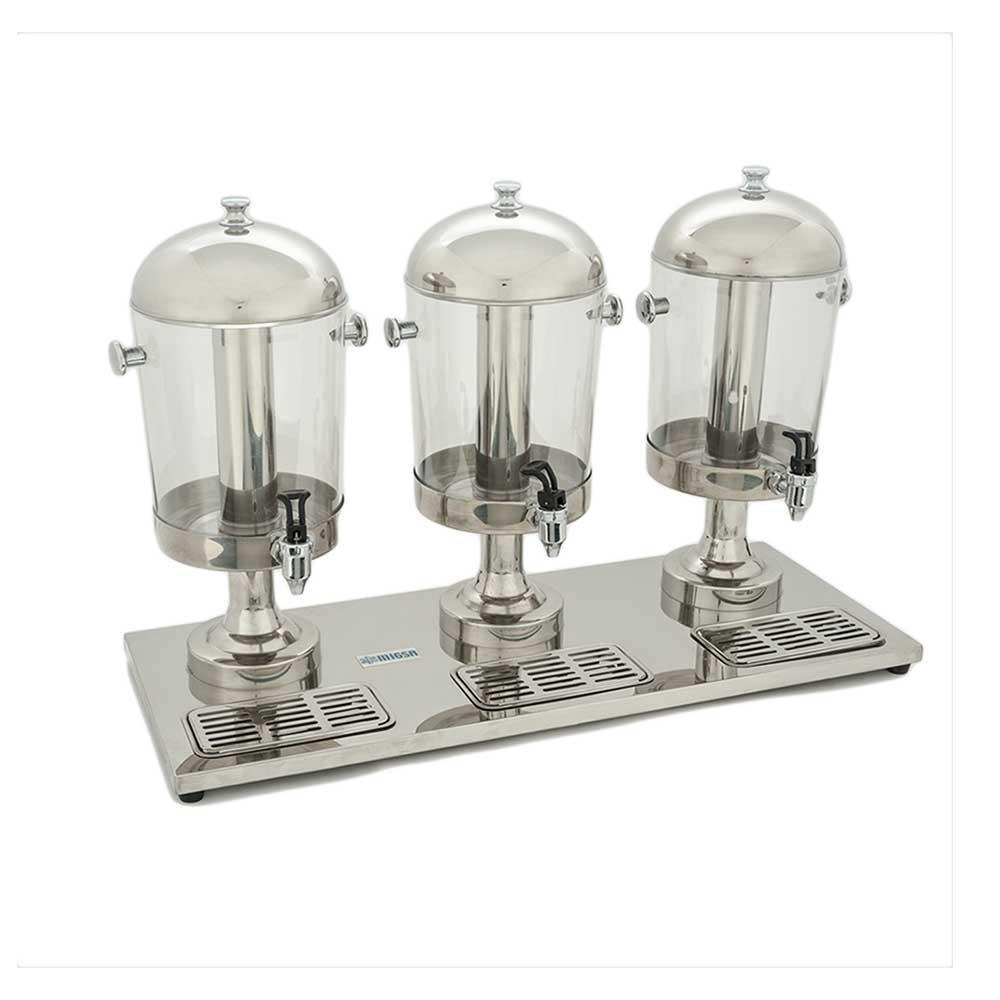 Migsa Zcf303B Despachador Jugos 3 Tanques 8 Litros c/u Restaurantes Bares Dispensador Distribuidor Repartidor Bebidas Bar Local Negocio Tienda de Convivencia.  King Star. Envíos seguros a todo México. Cotiza hoy mismo.