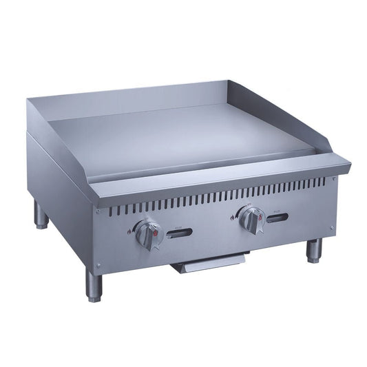 Migsa MGRG-24-MG Plancha Comercial Frente 61 cm Gas 2 Controles Acero Inoxidable -  - Migsa - King Star