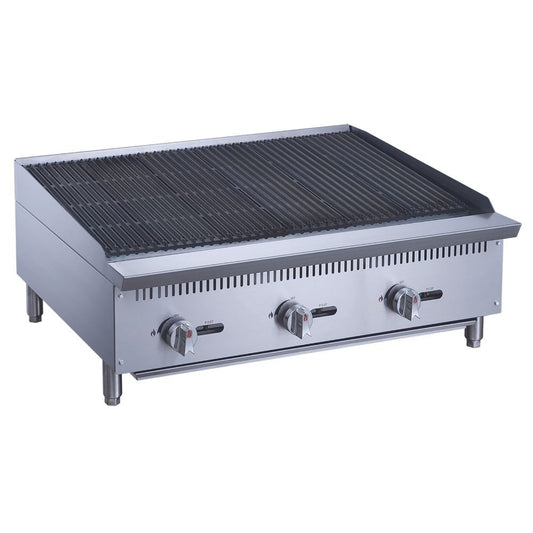Migsa RFS-36-MG Asador Comercial Frente 61 cm Gas Asar Negocio Tostar Restaurante Cocina Comedor Industriales Asada Autoservicio Alta Cocina. King Star. Envíos seguros a todo México. Cotiza hoy mismo.