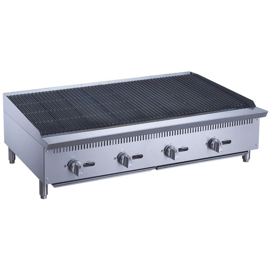 Migsa RFS-48-MG Asador Comercial Frente 122 cm Gas Asar Negocio Tostar Restaurante Cocina Comedor Industriales Asada Autoservicio Alta Cocina.  King Star. Envíos seguros a todo México. Cotiza hoy mismo. 