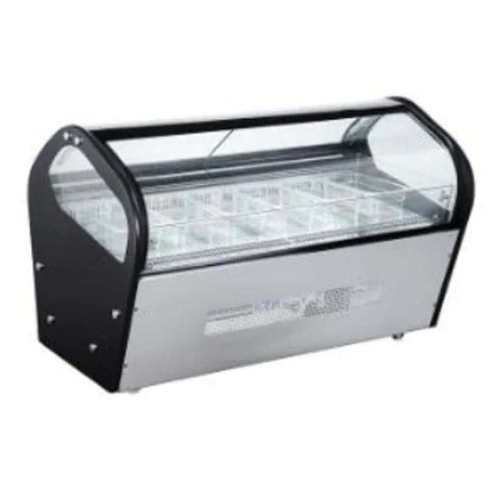 Migsa RTD-122L Vitrina Exhibidora Helados 6 Insertos Sobre Mostrador -  - Migsa - King Star