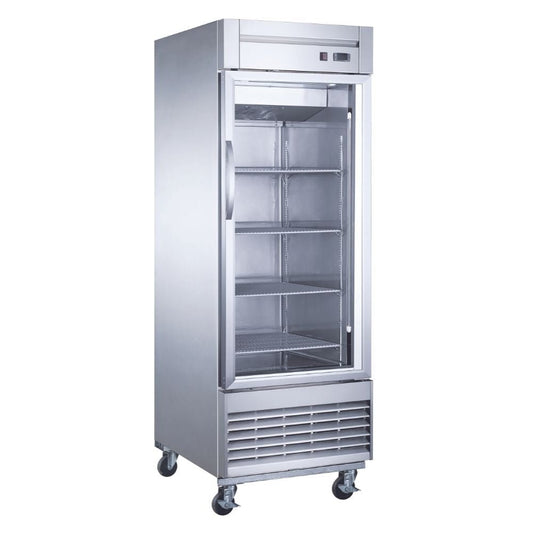 Migsa UR-27C-1G Refrigerador Vertical 1 Puerta Cristal Acero Inoxidable -  - Migsa - King Star
