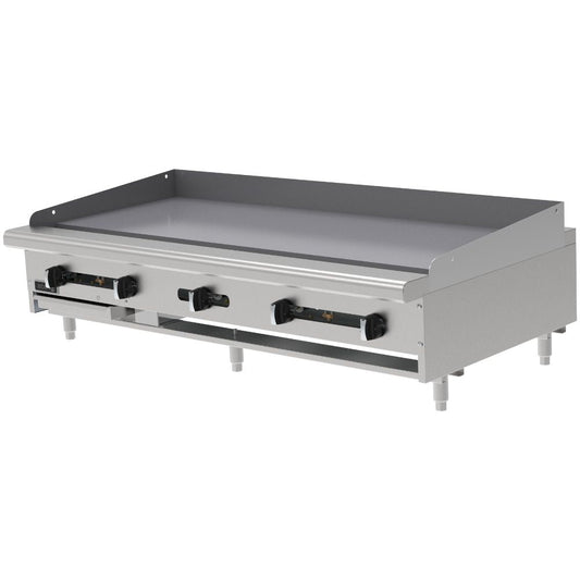 PLANCHA ASBER AEMG-60-H | Plancha | Placas en Cold-Rolled | Gas | Acero Inoxidable | 5 Quemadores | Hotel Restaurante Lonchería Fonda Bar | Lonches Cocción Piloto Bandeja Charola Derrame Desmontable Nivelador Cold Rolled Panel de control Ergonómico Cocina Industrial Preparación alimentos Gourmet Buffet Restaurante Hotel Snack Quemador Hierro Taquería Negocio Fonda